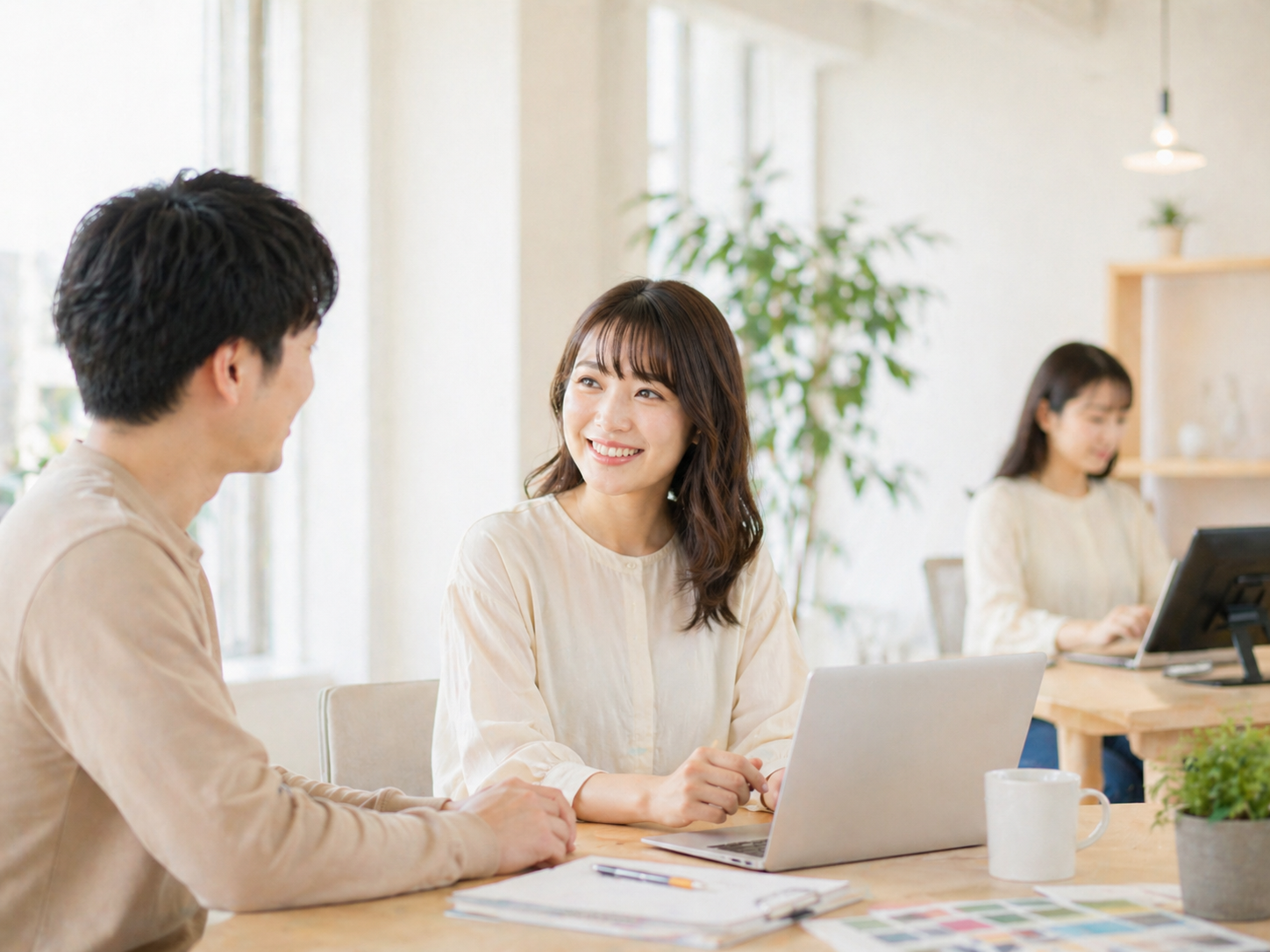相談しやすい働く環境のイメージ